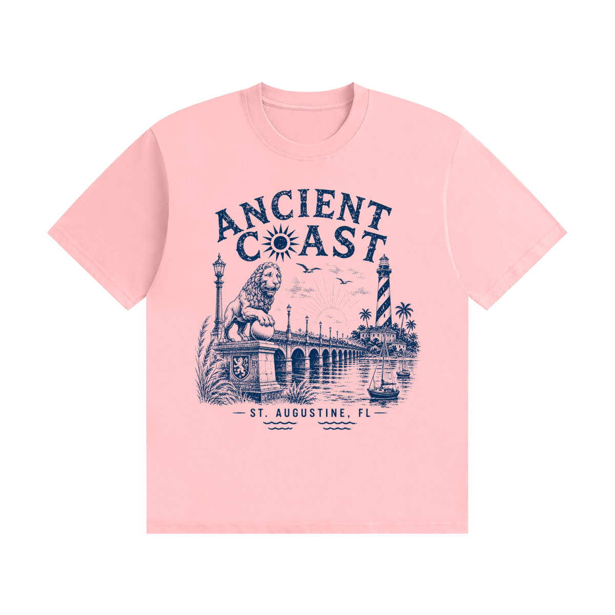 Ancient Coast Premium T-shirt | St. Augustine Collection