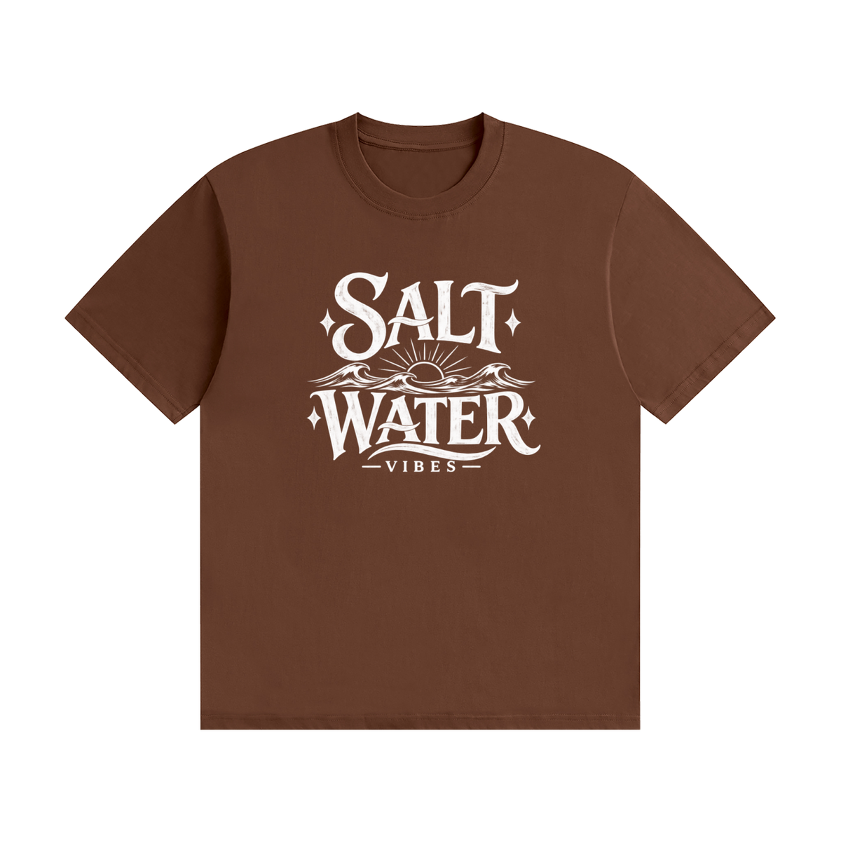 Salt Water Vibes Vintage Coastal T-Shirt | Unisex