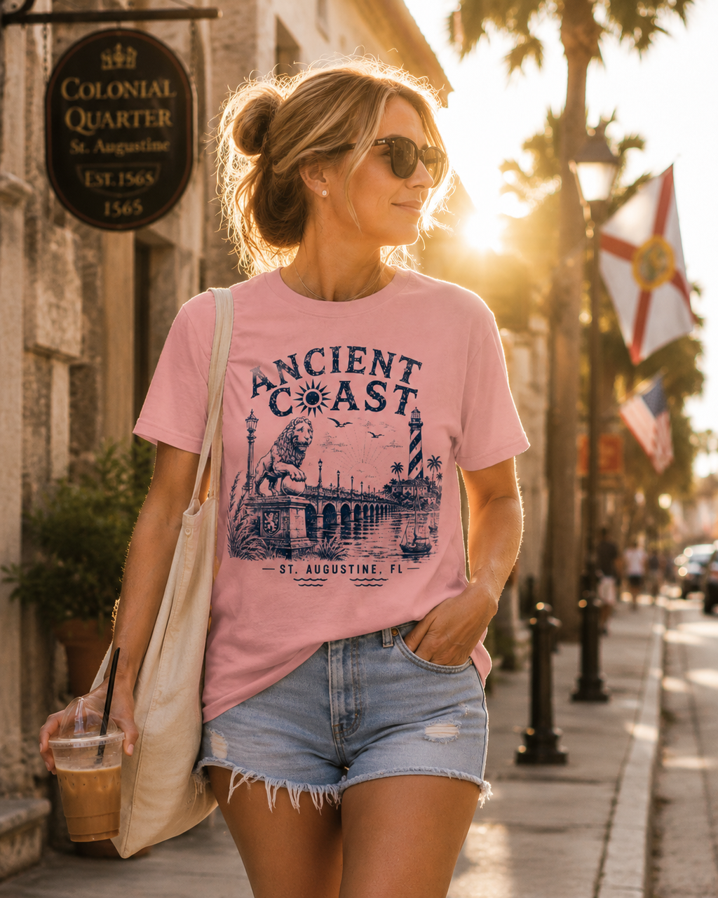 Ancient Coast Premium Hoodie | St. Augustine Collection