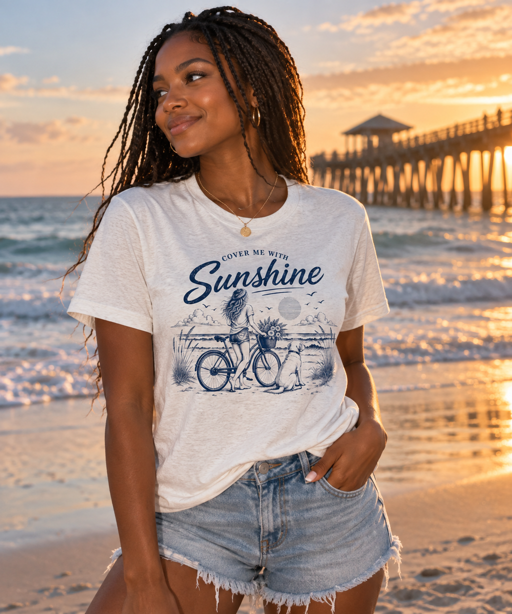Cover Me With Sunshine Coastal Tee