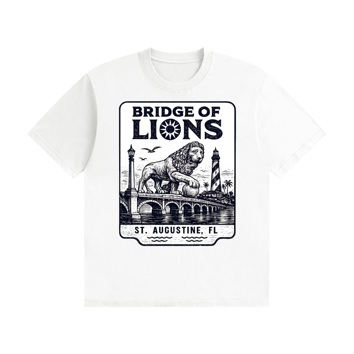 Bridge of Lions Heritage Tee | St. Augustine, FL