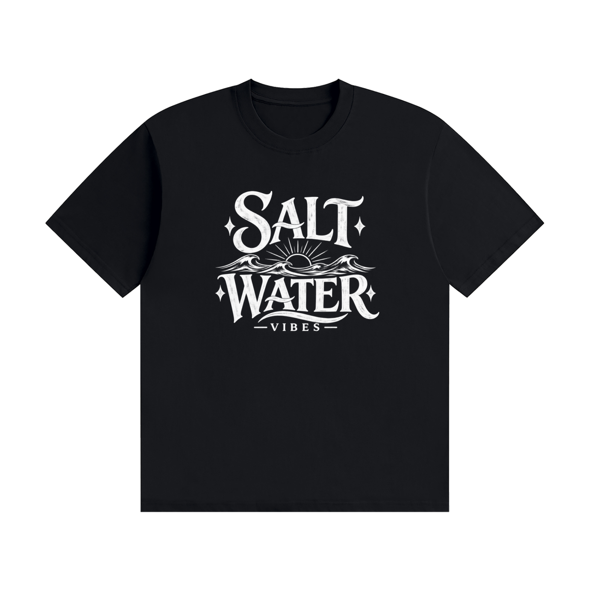 Salt Water Vibes Vintage Coastal T-Shirt | Unisex