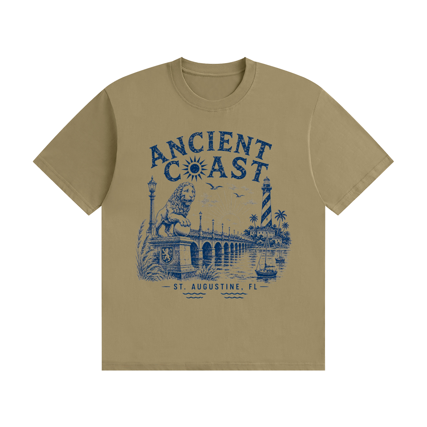 Ancient Coast Premium Hoodie | St. Augustine Collection