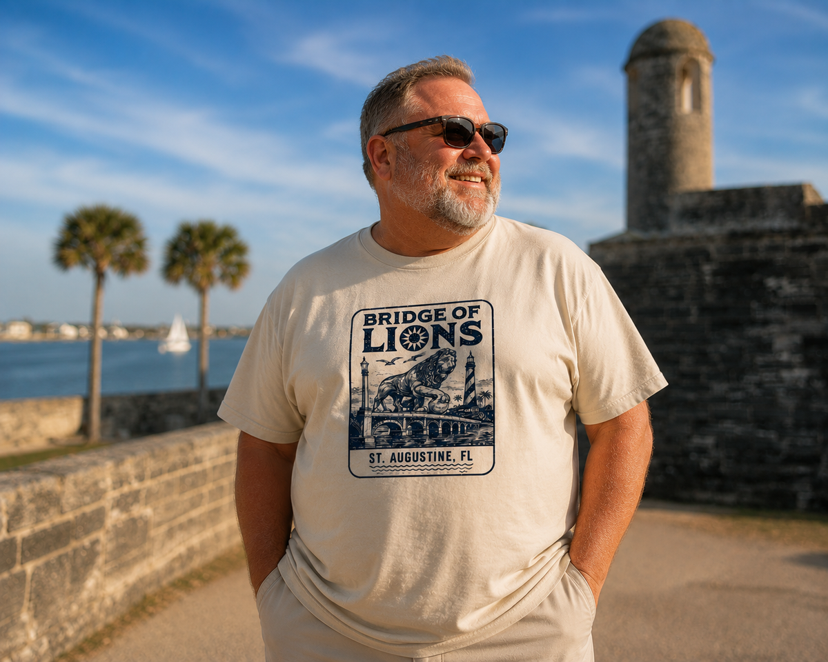 Bridge of Lions Heritage Tee | St. Augustine, FL