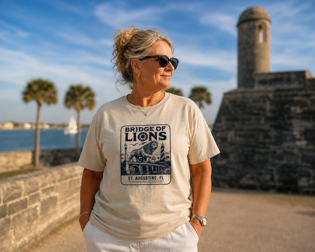 Bridge of Lions Heritage Tee | St. Augustine, FL
